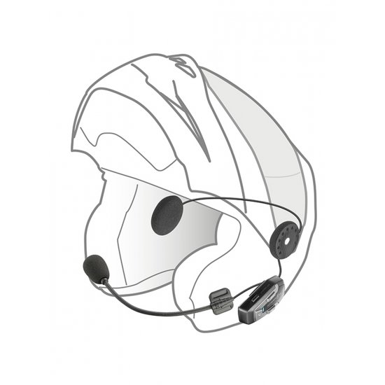 Interphone Ucom 6R Bluetooth Motorcycle Headset at JTS Biker Clothing
